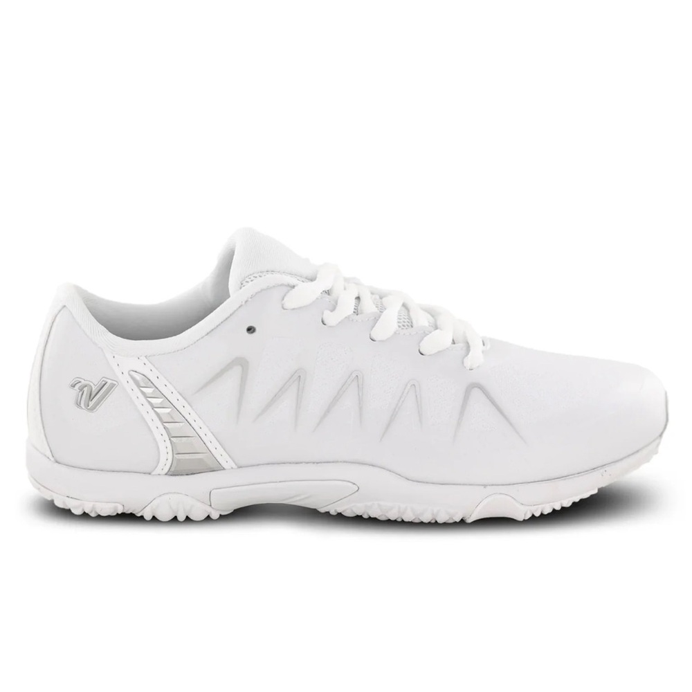 Varsity Dbl Edge 2.0 White 7.5 Cheer Comp Shoes Great Condition